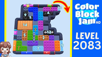 Color Block Jam Level 1180 (2083) Solution Walkthrough