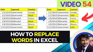 How to Replace Words in Excel (and avoid unnecessary mistakes)