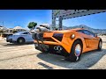 Millionaire's Lambo in GTA 5!| Let's go to work GTA 5 Mods| 4K