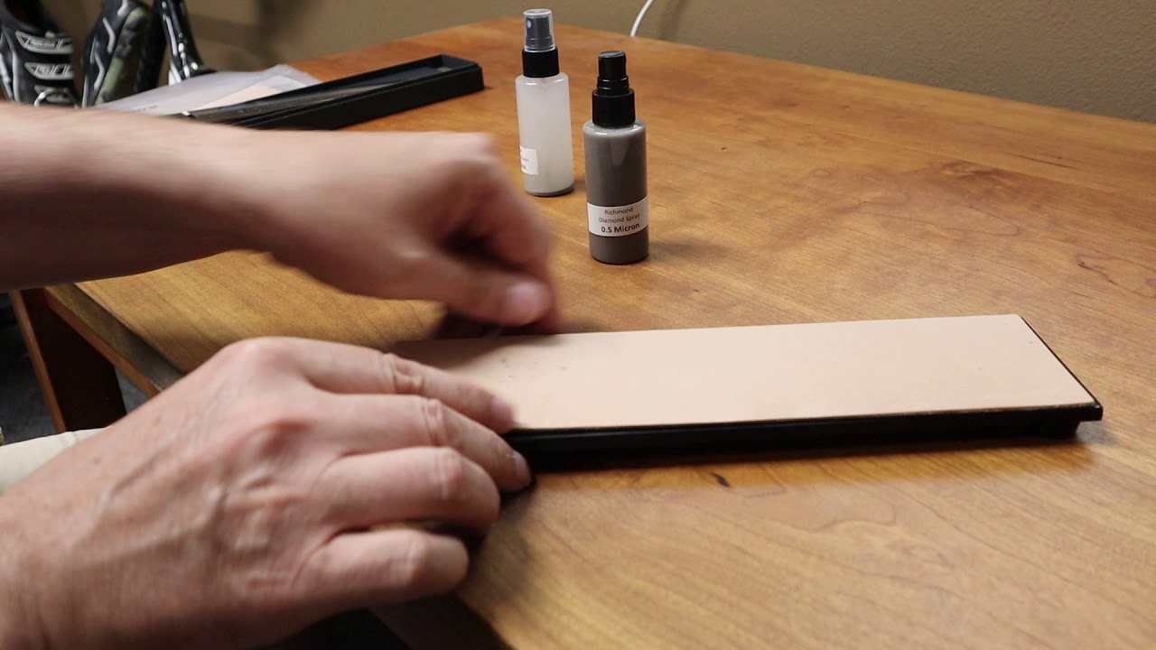 How To Sharpen A Knife, Vol 2: Use a Leather Strop 