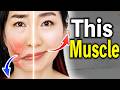 This Muscle is Pulling Your Mouth Corners Down - Lift It Naturally