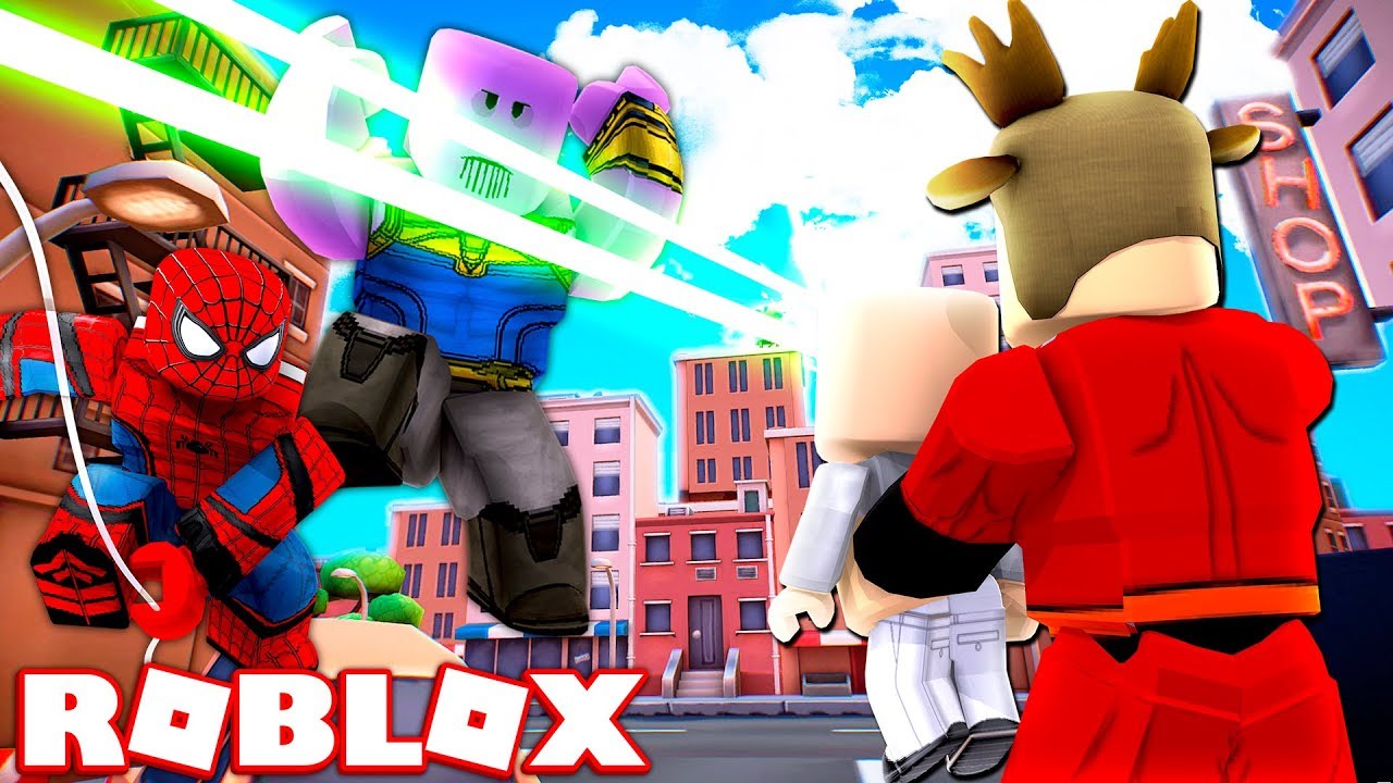 Roblox 2 Player Superhero Tycoon Incredibles Vs Avengers Vs Thanos Youtube - roblox thanos superhero tycoon 2 youtube