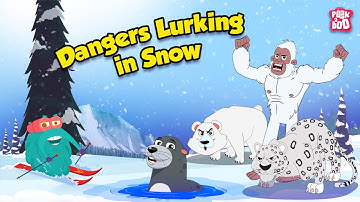 Dangers Lurking in Snow | Learn About Snow Disasters | Winter Special Educational Video | Dr Binocs