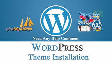 How to  install WordPress and phpmyadmin Database creation Step by Step Tutorial