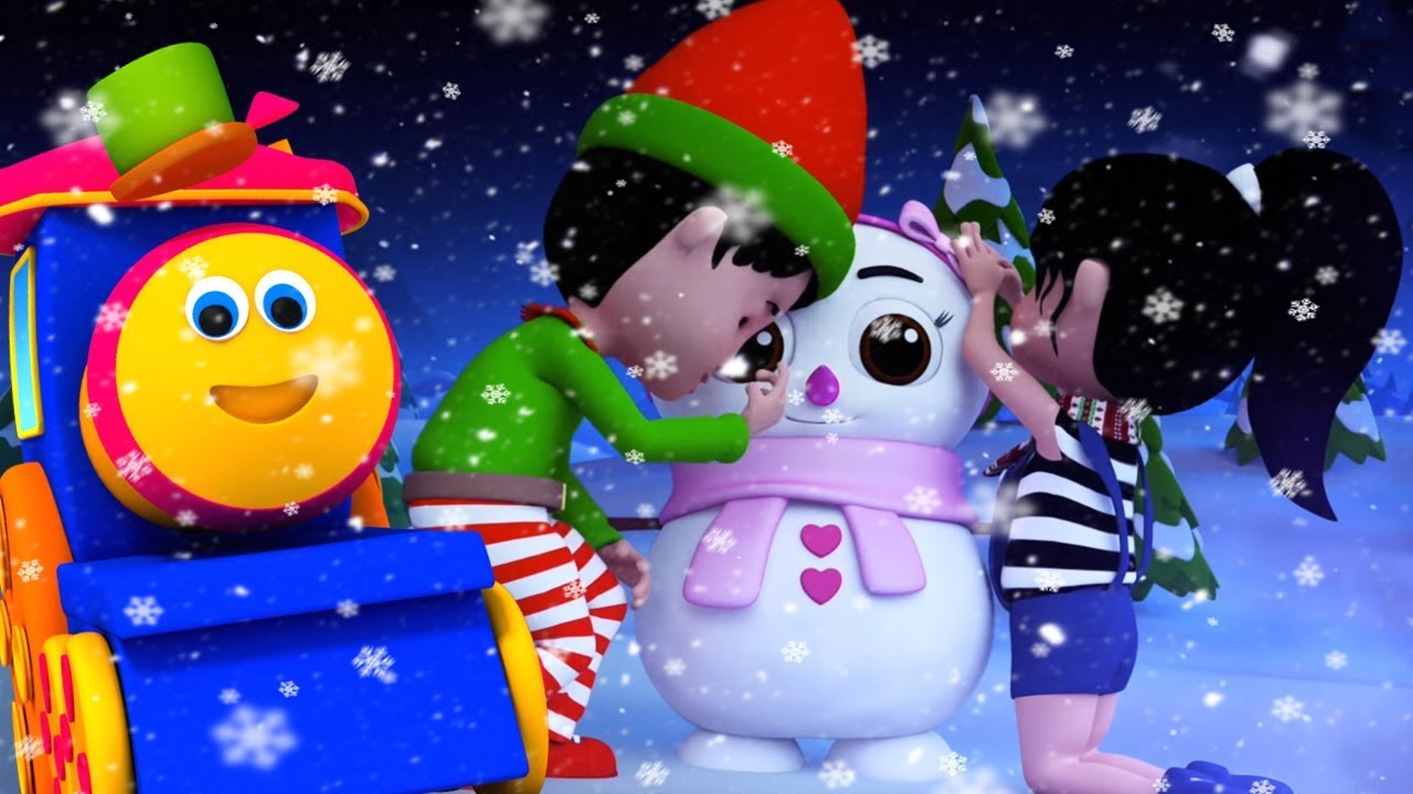 بوب القطار | أجراس جلجل | التراتيل الكريسماس | Bob Train | Jingle Bells in English | Christmas Song