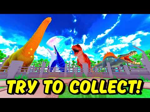 I Completed the FULL DINO COLLECTION! (Collect Dinos Noob to Pro) 🏆