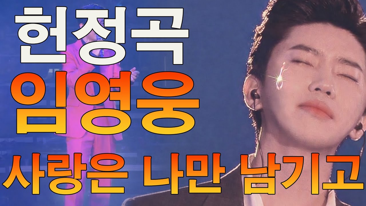 듣자마자 눈물 쏟아지는 사부곡 사랑은 나만 남기고 임영웅 헌정곡  헤어진 연인이 몹시