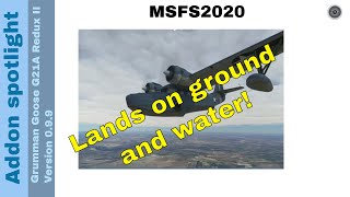 Flight Simulator 2020 - Addon spotlight - Grumman Goose G21A Redux II screenshot 2