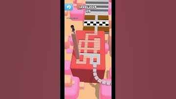 Gameplay top mobile games Relaxing n satisfying game iOS/ANDROID Stacky Dash  #shorts Level 2028