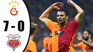 Galatasaray - Kastamonuspor 7-0 | Maç Özeti | SÜPER LİG 22/23