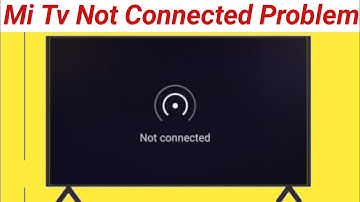 Mi tv not connected problem || Mi tv not connected problem Tata Play