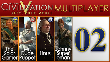 Civilization V Brave New World Multiplayer as Sweden - Episode 2 ...Expanding...