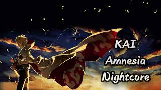 카이 (Kai) 기억상실 Amnesia /Nightcore/