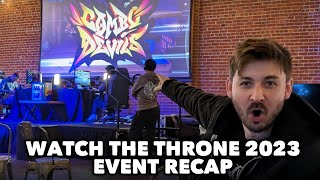 COMBO DEVILS - Watch the Throne 2023 Event Recap