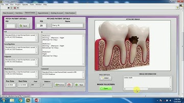 Patient Management System | LabVIEW database connection | Biomedical data acquisition system