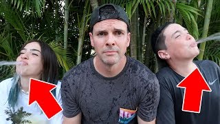 TRY NOT TO LAUGH CHALLENGE!!  DAD JOKES ON VACATION
