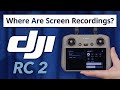 Screen record with audio  how to transfer to sd card mac  pc  dji rc 2  dji mini 4 pro   air 3