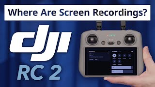 Screen Record with Audio - How To Transfer To SD Card, Mac , PC - DJI RC 2 / DJI Mini 4 Pro / Air 3