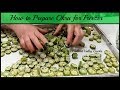 CVC's How to Freeze Okra, Mama's Best Southern Cooking Tutorials