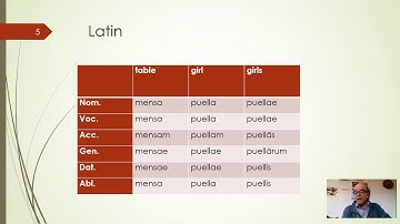 Linguistics Mini-Lecture 5 about Paradigms, given by Stephen Morey
