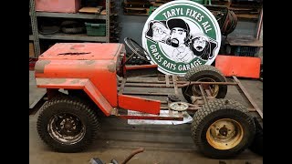 AMAZING 1969 Lawn Mower Mini Jeep Pt 2