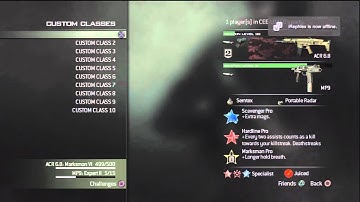 MW3 | My Class Setup | Stats/Combat Record