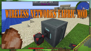 Wireless Networks Fabric Mod 1.16.5 Free Download and Install for Minecraft PC