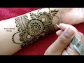 New Stylish Bridal Mehndi Design for Front Hand ||Easy Mehndi Design || Arham Mehndi Designs