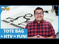 Personalized Tote Bag with HTV Tutorial