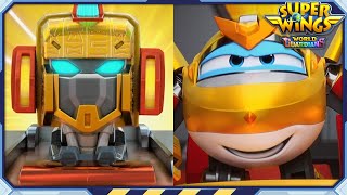 [SUPERWINGS6] Africa \u0026 Oceania \u0026 Space part1 | Superwings World Guardians | S6 Compilation