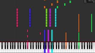 OutRun: Splash Wave (Arcade) - Synthesia Tutorial