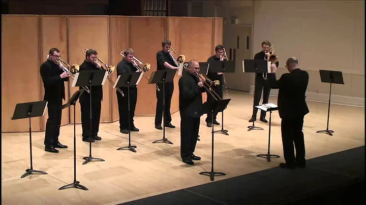 University of Oregon Trombone Choir - Joseph Aless...