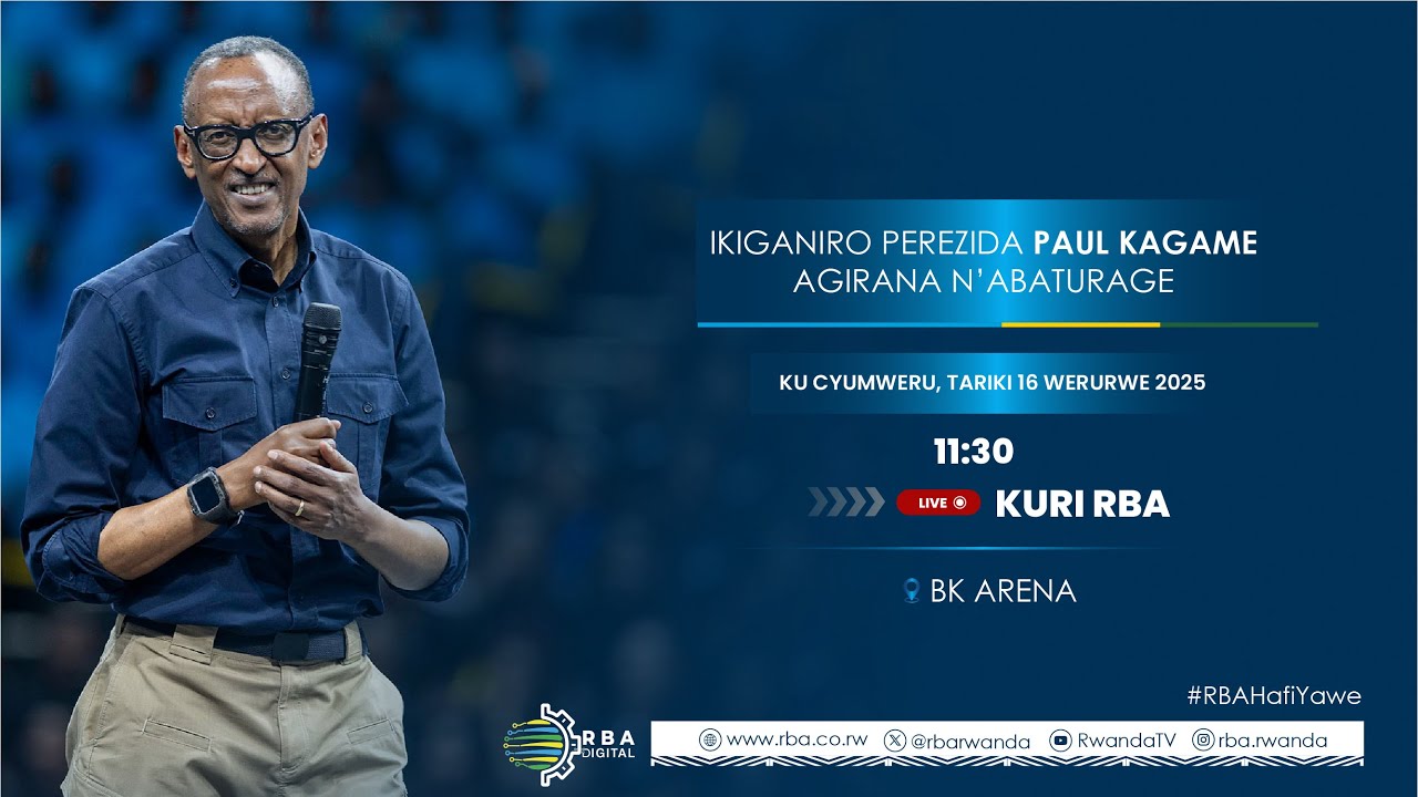 🔴LIVE: Ikiganiro Perezida Kagame agirana n'abaturage | 16 Werurwe 2025