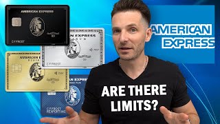 American Express Credit Card and Charge Card Spending Limits