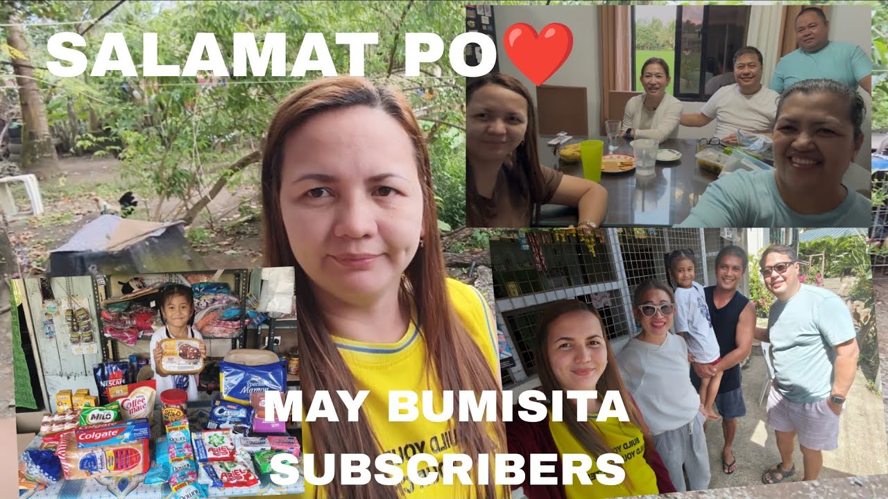 MAY BUMISITA SAMIN NA BUTIHING SUBSCRIBERS NAGPADALA SI RJ NG ISDA SALAMAT PO 