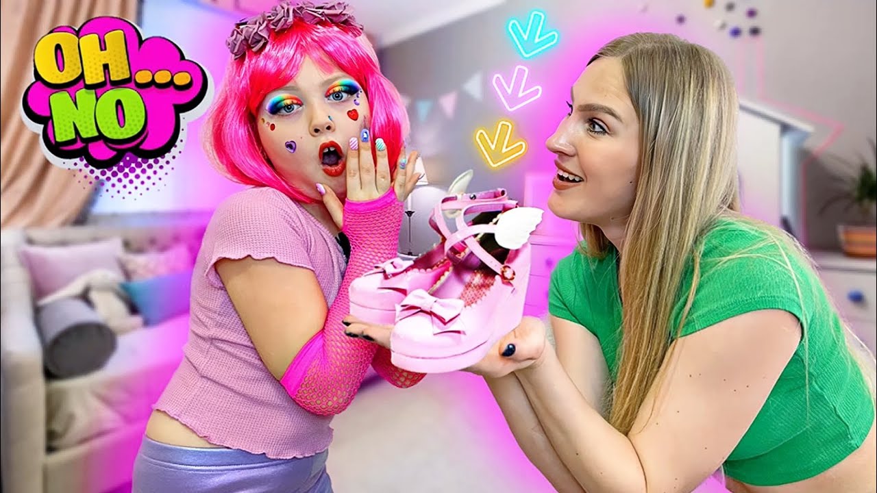 Макияж💄 Барби Чужими руками. 1 День в Стиле Barbie от HI Milasha ll ...