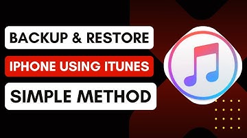 How to Backup & Restore iPhone Using iTunes! Step By Step