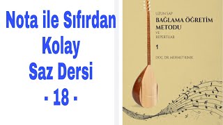 Nota Ile Sıfırdan Kolay Saz Dersi - 18 Maçka Yolları