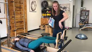 Proprioceptive T-bar footwork for scoliosis