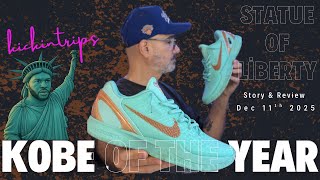 Kobe of the Year🏆 Jalen Brunson PE "Statue Of Liberty" 🗽 Kobe 6 Protro Story, Review & Knicks 🏀
