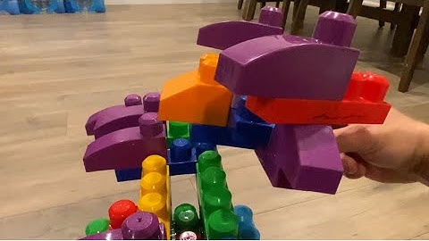 ASMR Toys - Missile Launcher Mecha Robot a Mega Bloks First Builders Creation