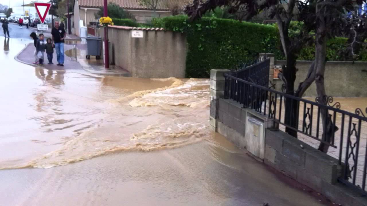 Crue de l'Orbieu à Villedaigne (11) 5 30/11/2014