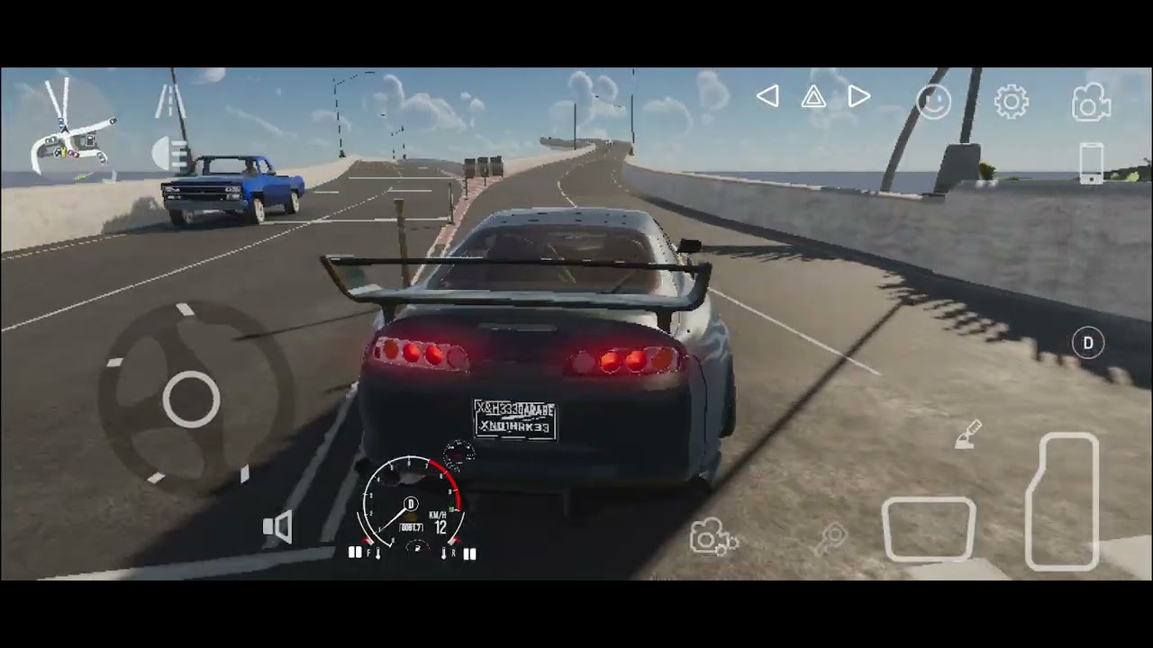 andando com meu supra MK4 stance na nova ilha do CAR PARKING MULTIPLAYER 2