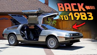 The 1983 DELOREAN Time Capsule! (ultra low miles)