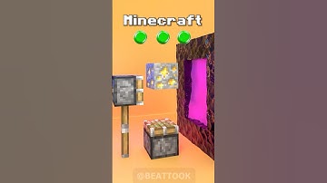 Minecraft Vs Real Life 3D Cloth Simulation in the Nether🧨