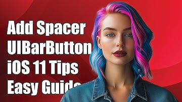 How to Add Negative Spacer for UIBarButtonItem in iOS 11 Navigation Bar
