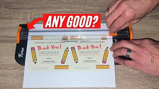 How Does It Cut - Firbon Paper Cutter Full Review & Test