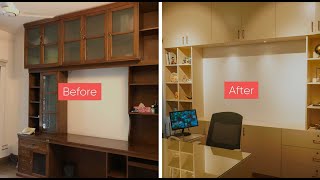 Office space: Before and after transformation | Sheraspace - Commercial Design Consultation Update