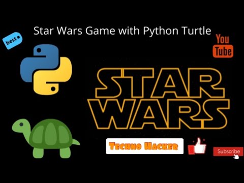 (PYTHON) Star Wars Game with Python Turtle. #pycharm #starwar #python # ...