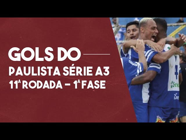 TODOS OS GOLS DA 11ª RODADA DO PAULISTA SÉRIE A2 